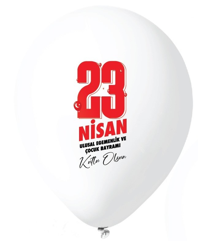 Baskılı Balon Örneği